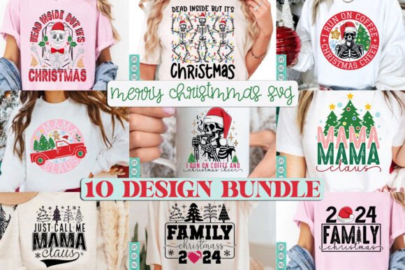 Christmas SVG Bundle: Festive Design Assets for Creative Projects
