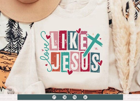 Designing with Heart: Using Love Like Jesus SVG