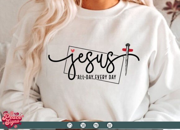 Jesus is My Love SVG: A Christian Valentine Design Asset