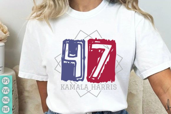 Kamala 47 Harris SVG: USA Election 2024 Design Assets