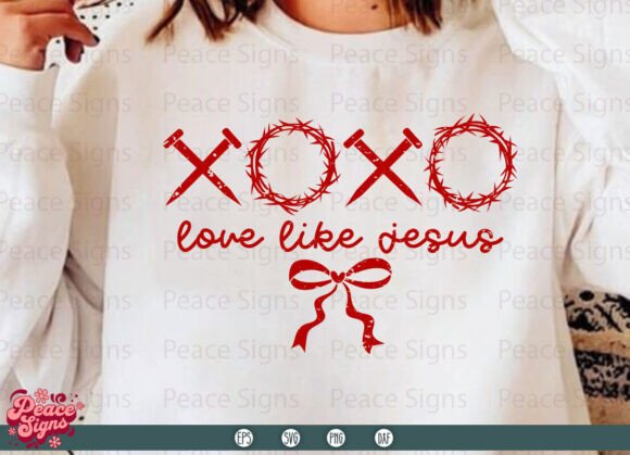 Love Like Jesus SVG: Elevate Your Faith-Based Designs