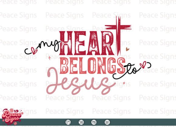 My Heart Christian Valentine SVG PNG DXF: A Designer's Guide