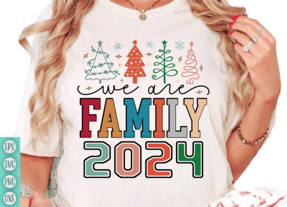 We Are Family 2024 SVG: A Festive Design Asset
